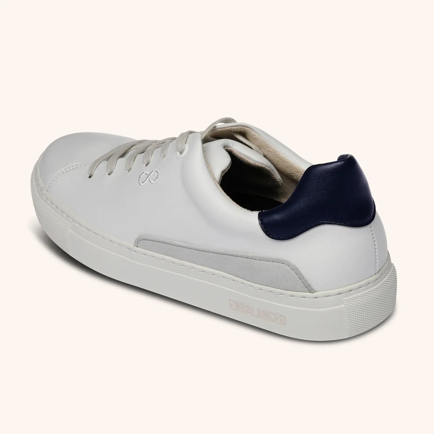 AppleSkin Sneaker – Weiß/Navy (Herren)