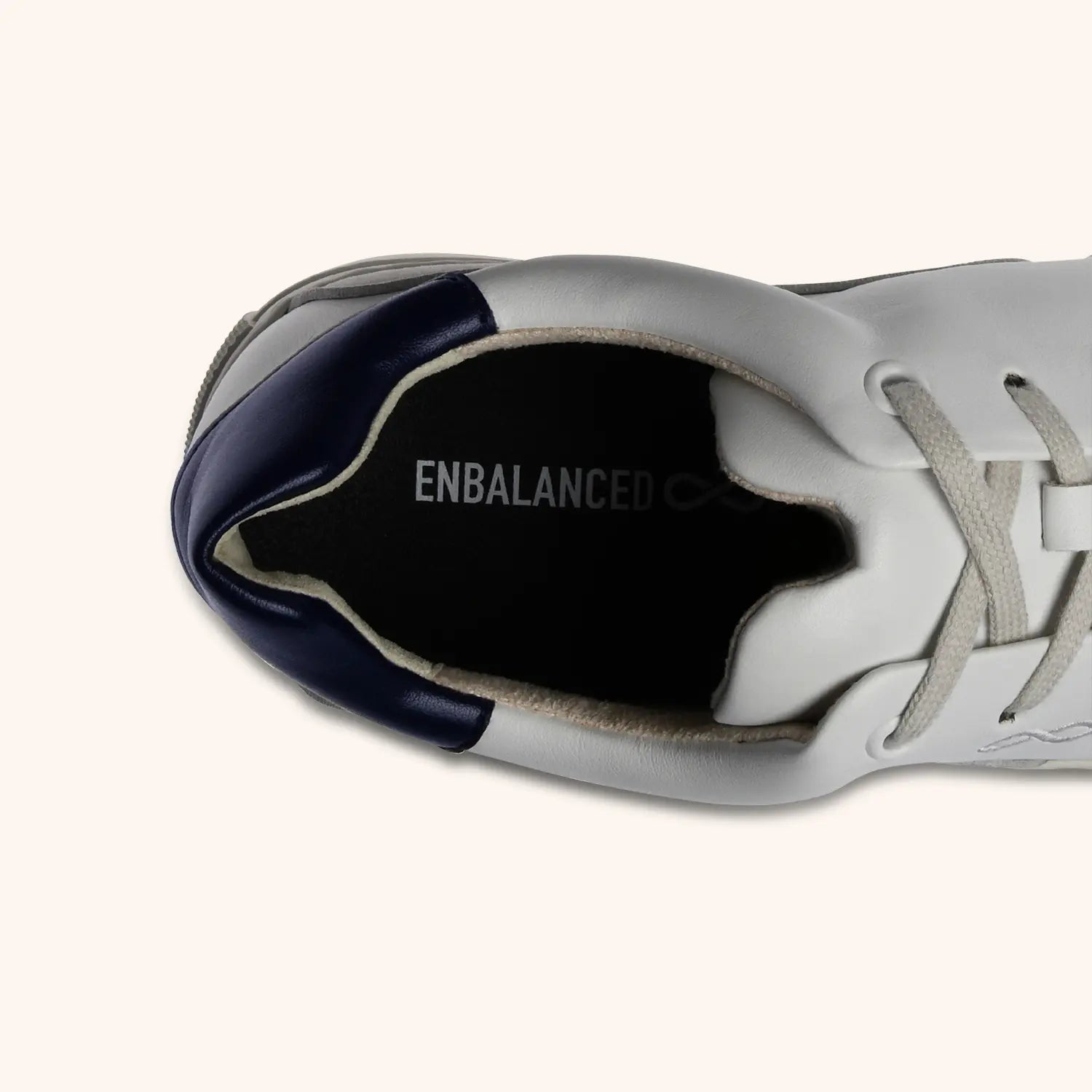 AppleSkin Sneaker – Weiß/Navy (Herren)