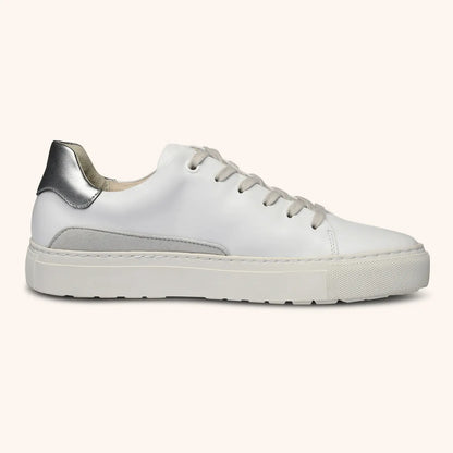 AppleSkin Sneaker – Weiß/Silber (Damen)