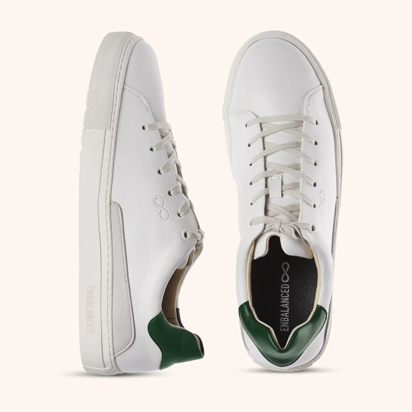 AppleSkin Sneaker – Weiß/Grün (Damen)