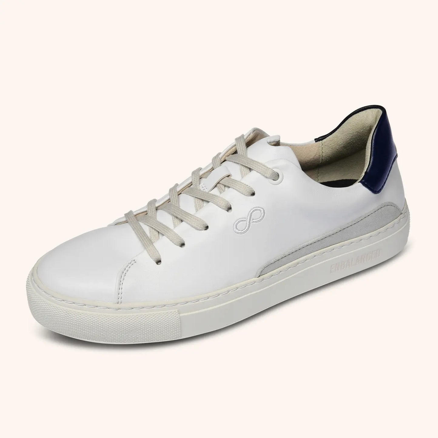 AppleSkin Sneaker – Weiß/Navy (Damen)