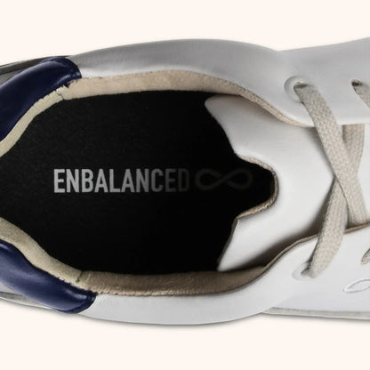 AppleSkin Sneaker – Weiß/Navy (Damen)