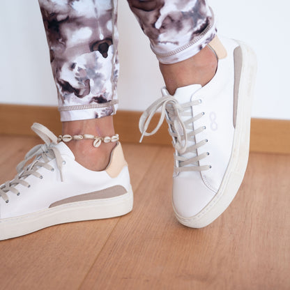 AppleSkin Sneaker – Weiß/Beige (Damen)