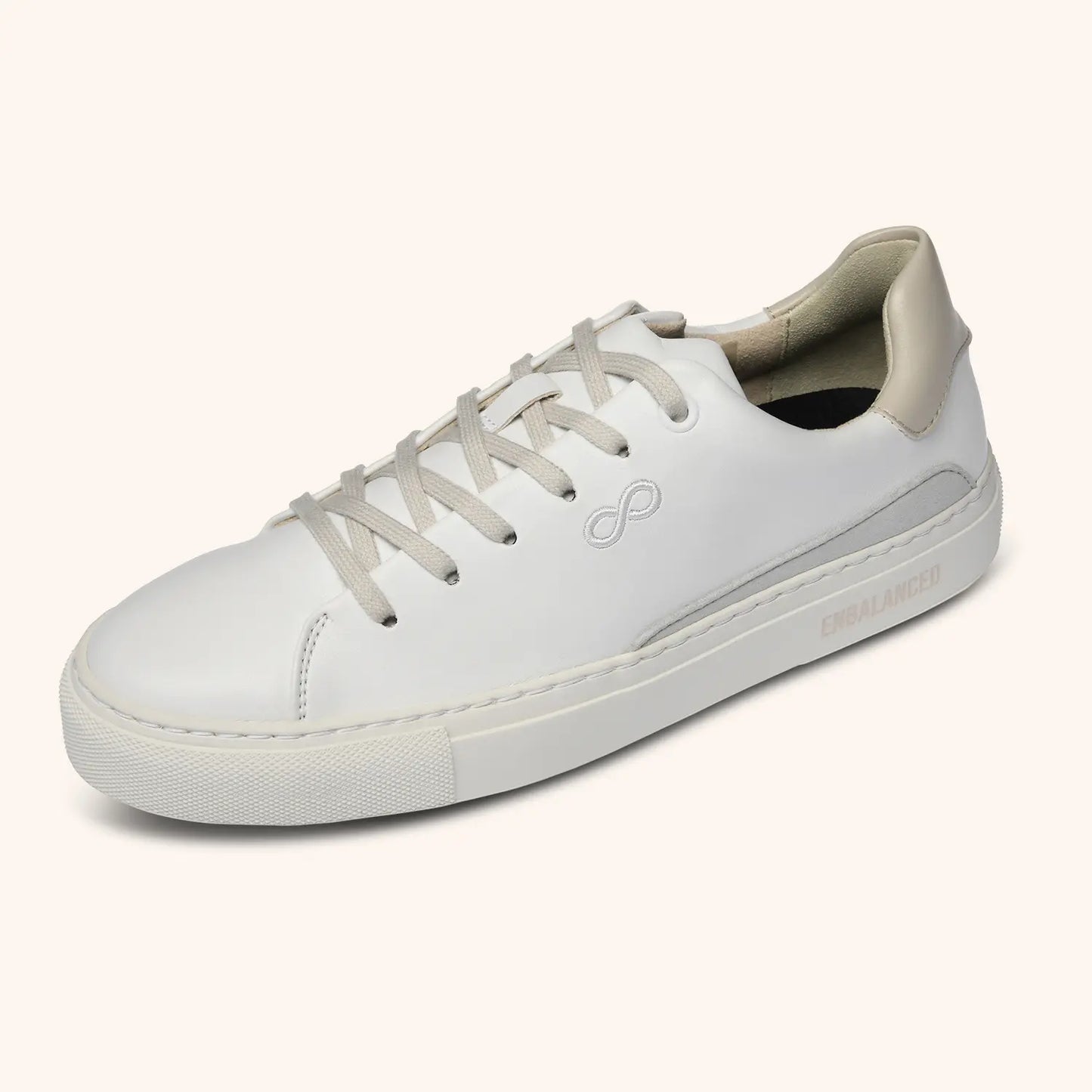 AppleSkin Sneaker – Weiß/Grau (Damen)