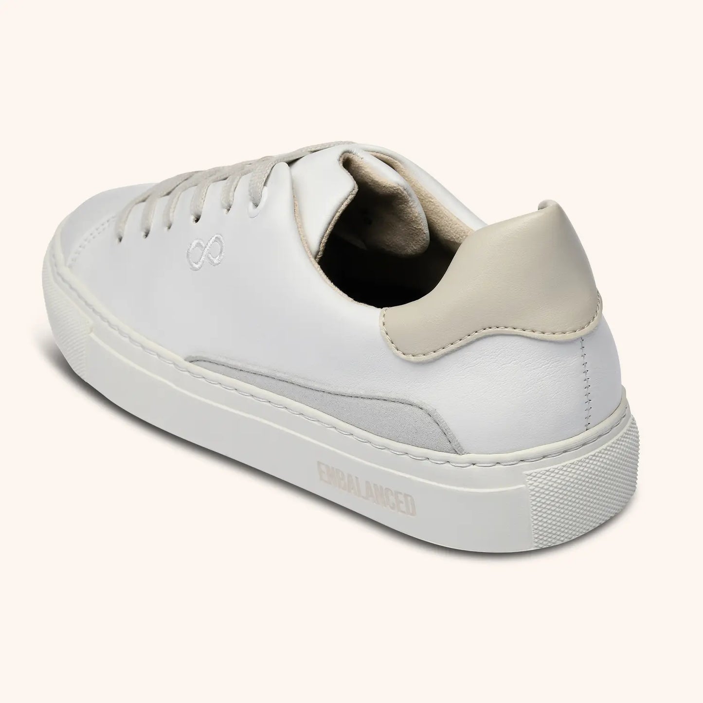 AppleSkin Sneaker – Weiß/Grau (Damen)