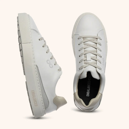AppleSkin Sneaker – Weiß/Grau (Damen)