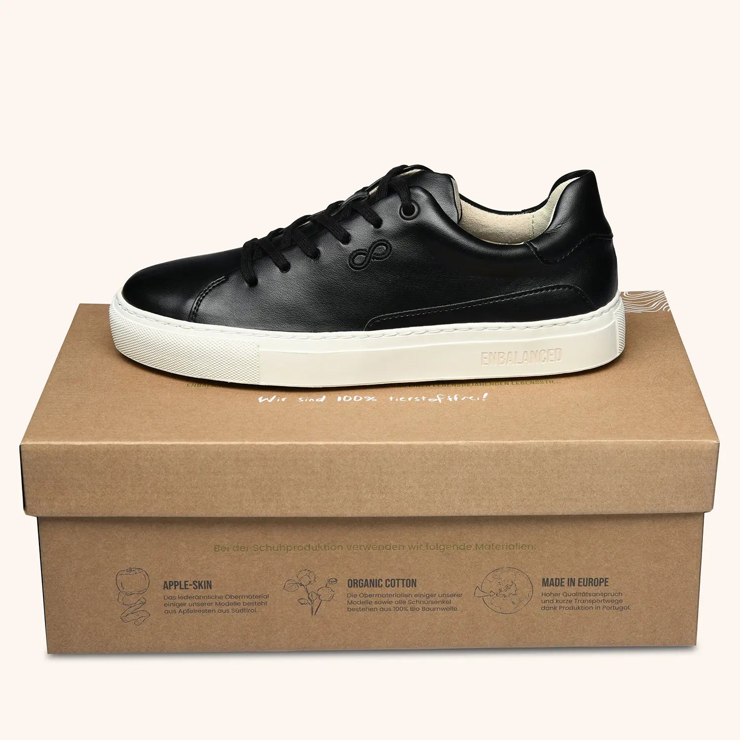 AppleSkin Sneaker – Schwarz