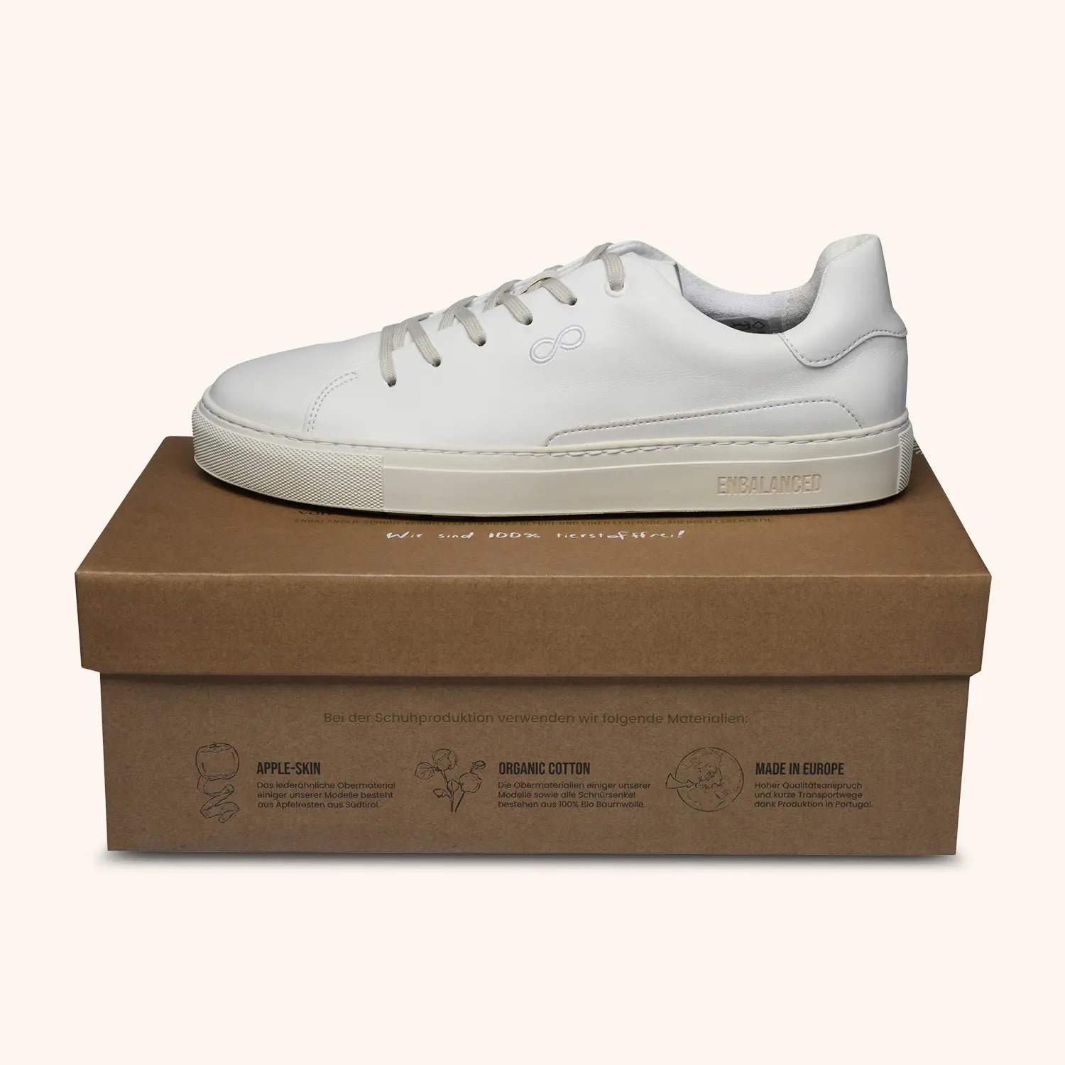 AppleSkin Sneaker – Weiß (Herren)