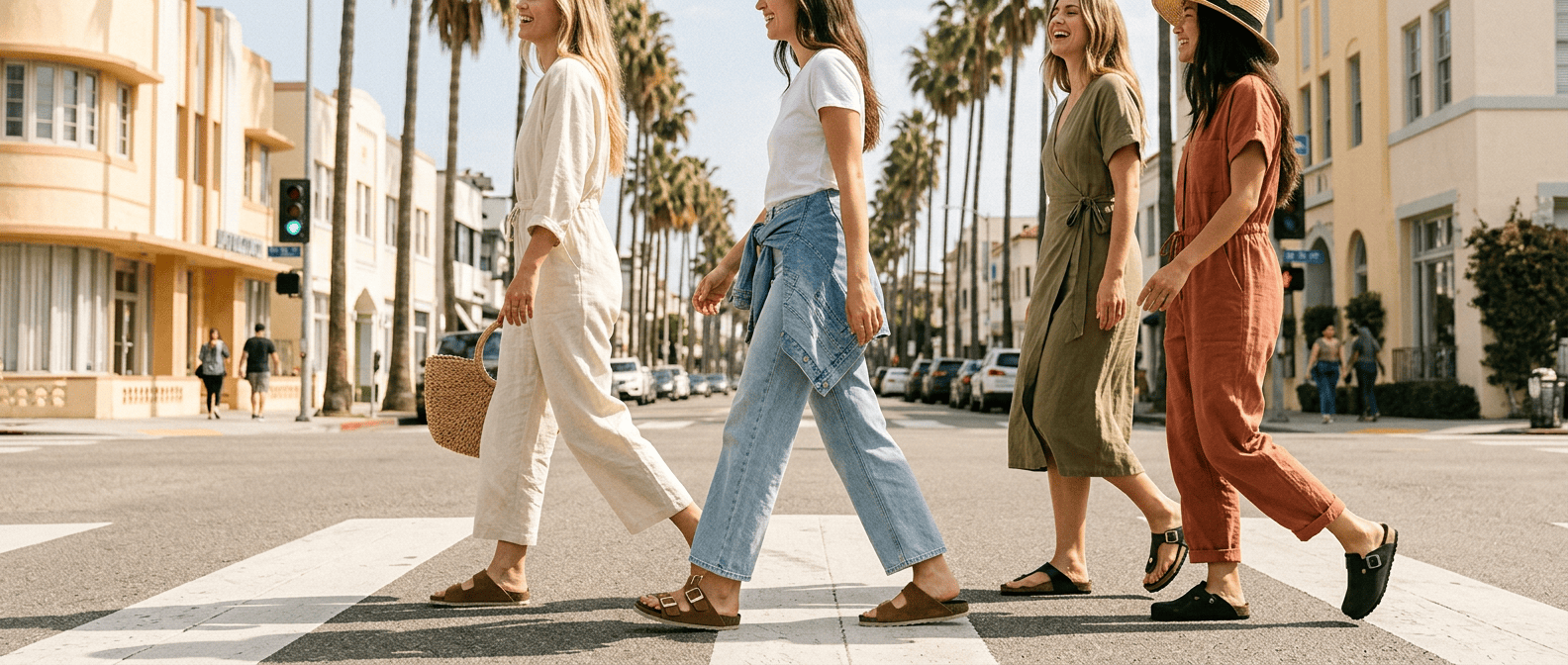 Naturkork mit ergonomischer Entlastung Sandale